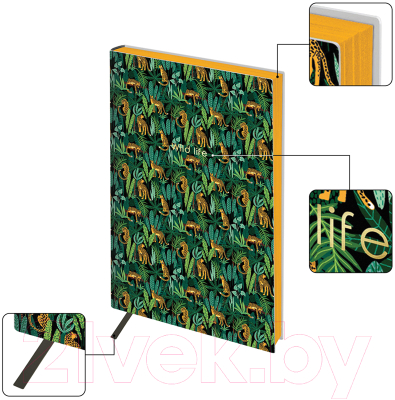 Изображение товара Ежедневник Greenwich Line Vision. Wild life A5 / ENA5_38798 (136л)