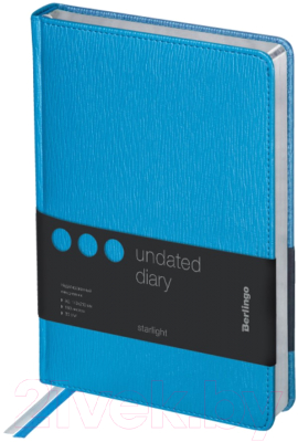 Изображение товара Ежедневник Berlingo Starlight A5 / UD0_83501 (160л, голубой)
