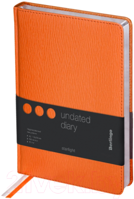 Изображение товара Ежедневник Berlingo Starlight A5 / UD0_83503 (160л, оранжевый)