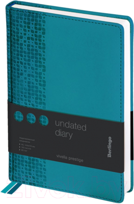 Изображение товара Ежедневник Berlingo Vivella Prestige A5 / UD0_80511 (160л, аквамарин)