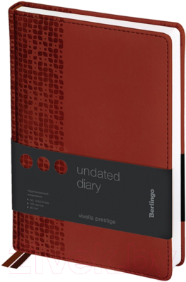 Изображение товара Ежедневник Berlingo Vivella Prestige A5 / UD0_80502 (160л, коричневый)
