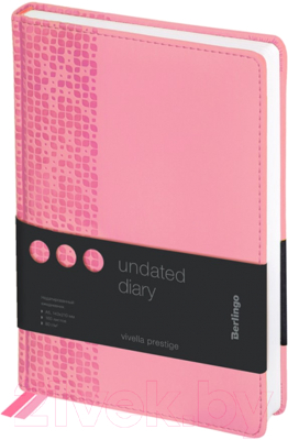 Изображение товара Ежедневник Berlingo Vivella Prestige A5 / UD0_80508 (160л, розовый)