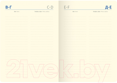 Изображение товара Ежедневник Berlingo Vivella Prestige A6 / UD0_80612 (160л, серый)