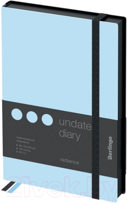 Изображение товара Ежедневник Berlingo Instinct B6 / UD0_91604 (136л, черный/аквамарин)
