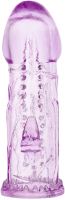 Насадка на пенис ToyFa 818019-4 (фиолетовый) - 