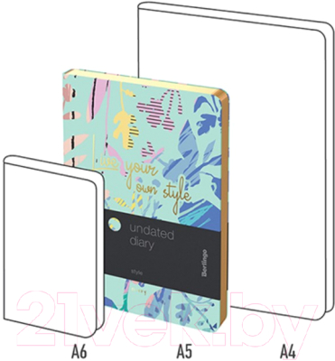 Изображение товара Ежедневник Berlingo Style A5 / UD2_99502  (136л)