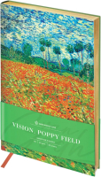 

Записная книжка Greenwich Line, Vision. Van Gogh. Poppy field A5 / NA5_30772
