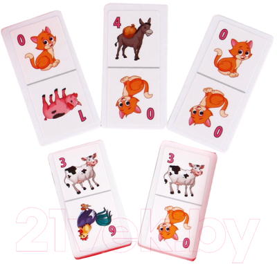 Изображение товара Развивающая игра РЫЖИЙ КОТ Домашние животные и птицы / ИН-0277