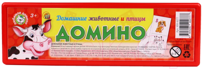 Изображение товара Развивающая игра РЫЖИЙ КОТ Домашние животные и птицы / ИН-0277