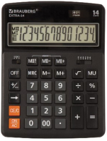 Калькулятор Brauberg Extra-14-BK / 250474 (черный) - 
