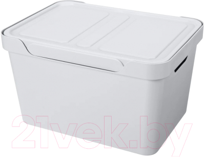 Ящик для хранения Econova Luxe 433205830 (cветло-серый)
