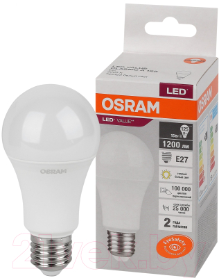 Лампа Osram LED Value А125 15Вт Е27 3000К / 4058075579095