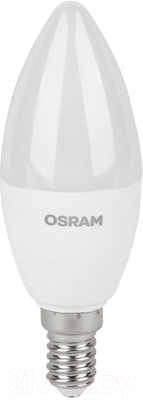 Лампа Osram LED Value В75 10Вт Е14 3000К / 4058075579125
