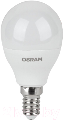 Лампа Osram LED Value Р75 10Вт Е14 3000К / 4058075579712