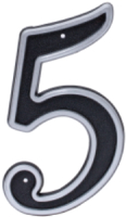 

Цифра дверная Haushalt, 5