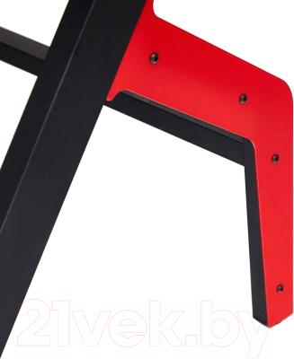 Геймерский стол Tetchair Cyber-3 / 13364 (черный/красный)