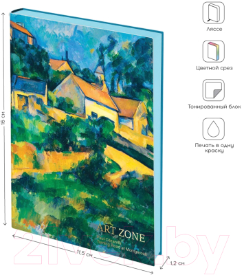 Изображение товара Записная книжка Greenwich Line Vision. Cezanne. Turning Road A6 / NA6_30798 (80л)