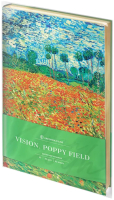 

Записная книжка Greenwich Line, Vision. Van Gogh. Poppy field A6 / NA6_30812