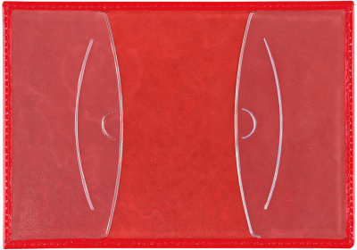 Обложка на паспорт OfficeSpace Сова / 339852 (красный)