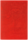 Обложка на паспорт OfficeSpace Сова / 339852 (красный) - 