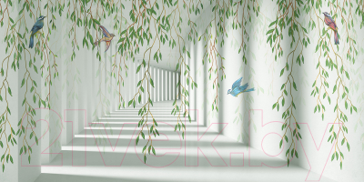Фотообои листовые Citydecor Flower Tunnel 3D 3 (200х140)
