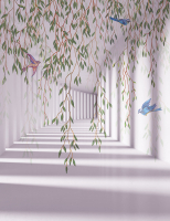 

Фотообои листовые Citydecor, Flower Tunnel 3D 5