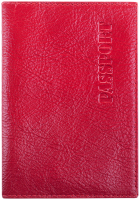 Обложка на паспорт OfficeSpace KPs_1646 / 176871 (красный) - 