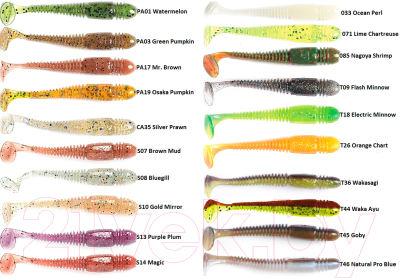 Изображение товара Мягкая приманка Lucky John Pro Series Tioga / 140103-T51 (7шт)