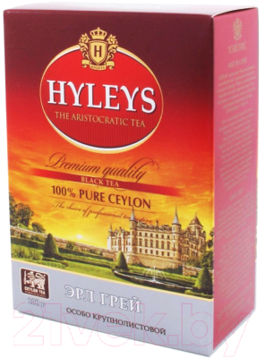 Чай листовой Hyleys Английский Эрл Грей / 9700 (100г)