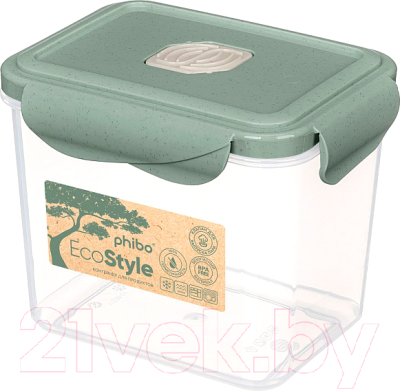 Контейнер Phibo Eco Style / 433121636 (зеленый флэк)