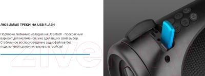 Изображение товара Портативная колонка Sven PS-370 (черный)