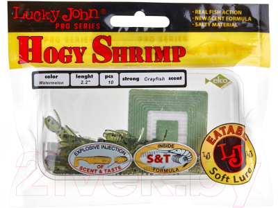 Мягкая приманка Lucky John Pro Series Hogy Shrimp / 140163-PA01 (10шт)