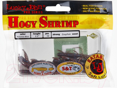 Мягкая приманка Lucky John Pro Series Hogy Shrimp / 140163-S19 (10шт)