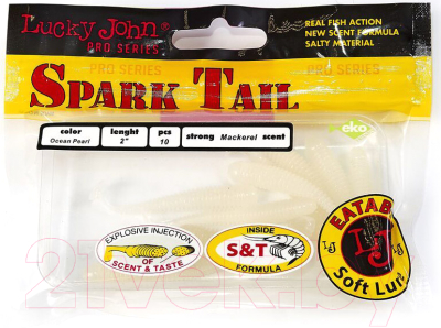 Мягкая приманка Lucky John Pro Series Spark Tail / 140166-033 (10шт)