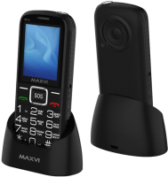 Мобильный телефон Maxvi B 21ds (черный) - 