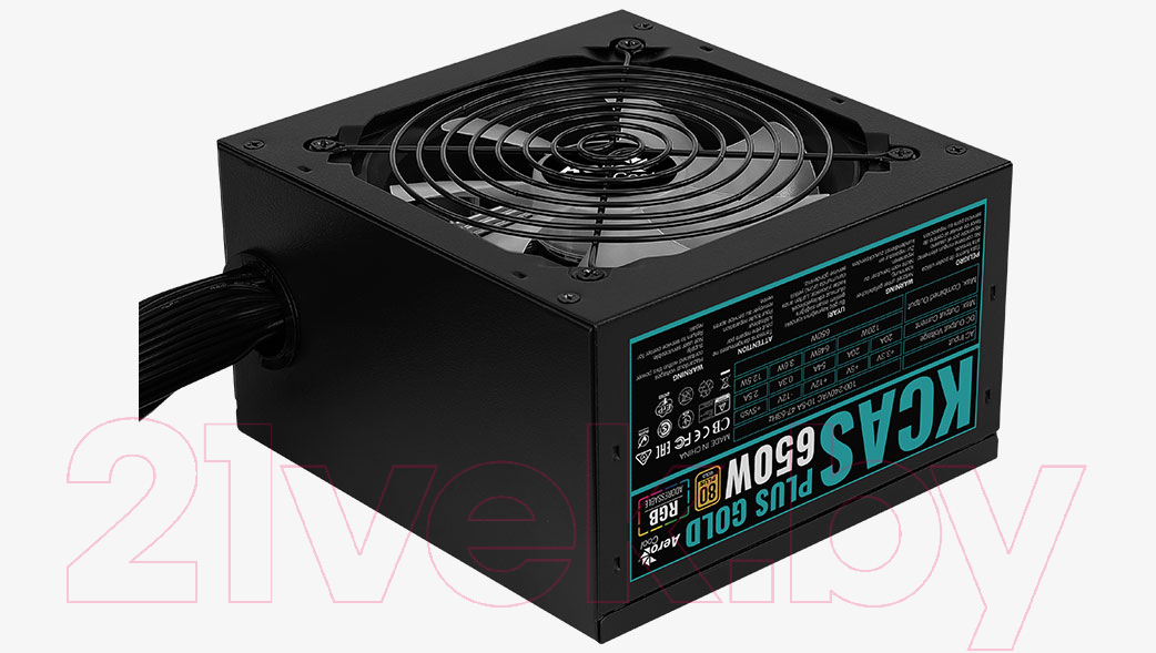 Блок питания для компьютера AeroCool KCAS Plus Gold 650W