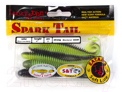 Мягкая приманка Lucky John Pro Series Spark Tail / 140168-T53 (5шт)