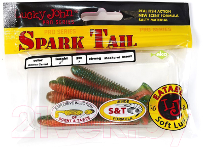 Мягкая приманка Lucky John Pro Series Spark Tail / 140167-T56 (7шт)