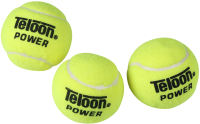 Набор теннисных мячей Teloon Класс В 616Т Р3 (3шт, желтый) - 