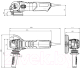 Миниатюра изображения товара Профессиональная угловая шлифмашина Metabo WEV 15-125 Quick HT (600562000)