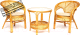 Комплект садовой мебели Tetchair Pelangi 2 кресла (мед) - 