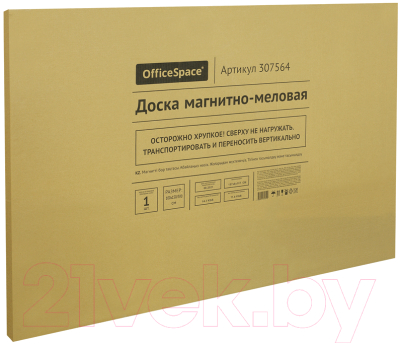Меловая доска OfficeSpace 307564 (300x100/100x75x2)