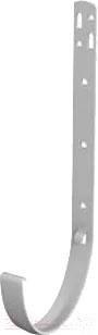 Кронштейн желоба Технониколь ПВХ Оптима металлический / 061824 (белый)