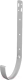 Кронштейн желоба Технониколь ПВХ Оптима металлический / 061824 (белый) - 