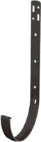 Кронштейн желоба Технониколь ПВХ Оптима металлический 061826 (темно-коричневый) - 