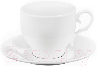 Чашка с блюдцем Wilmax WL-993104/AB