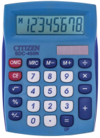 

Калькулятор Citizen, SDC-450NBLCFS