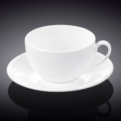 Чашка с блюдцем Wilmax WL-993189/AB - 