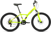 Велосипед Forward Dakota 24 2.0 D 2022 / RBK22FW24595 (13, зеленый/фиолетовый) - 