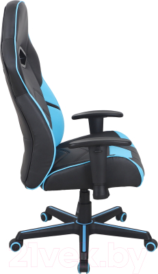 Кресло геймерское Brabix Storm GM-006 / 532501 (черный/голубой)